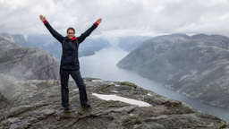 Norwegen /  / Preikestolen, Lysefjord