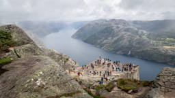 Norwegen /  / Preikestolen, Lysefjord