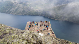 Norwegen /  / Preikestolen, Lysefjord