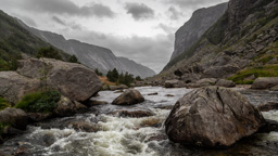 Norwegen /  / Fahrt nach Lysebotn