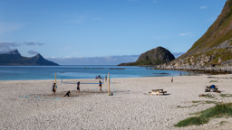 Norwegen / Lofoten / Haukland Beach