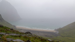 Norwegen / Lofoten / Kvalvika Beach